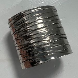 YVES SAINT LAURENT. Metallic Cuff.
